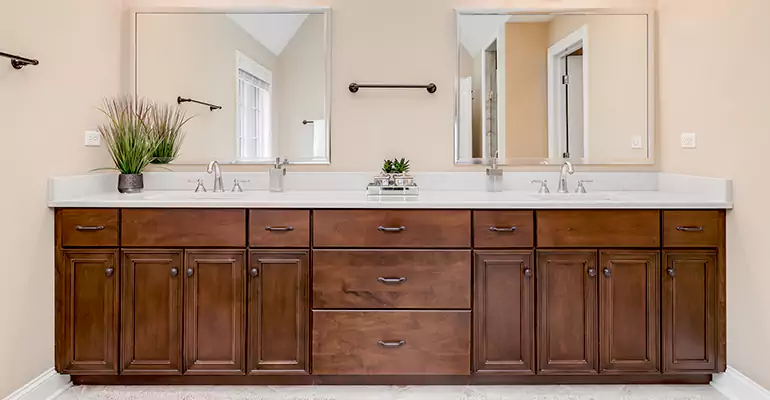 Bathroom Cabinet Renovation in Stamford