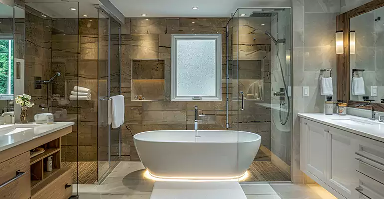 Master Suite Bathroom Remodel in Stamford, CT